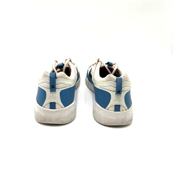 Nike SB Nyjah Free 2 Mens Size 11 BV2078-402 White Dutch Blue Orange - Picture 7 of 8